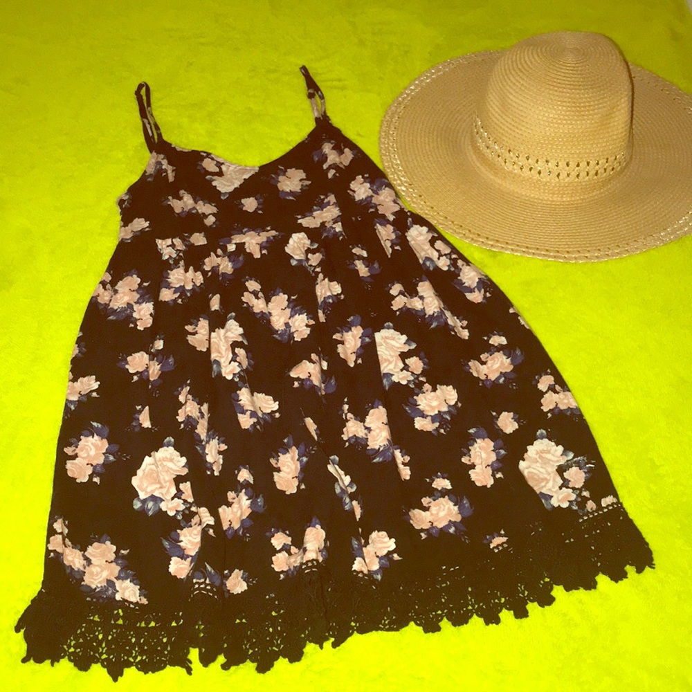 LA hearts floral dress